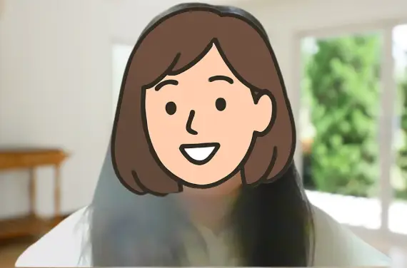 40代女性のイラスト