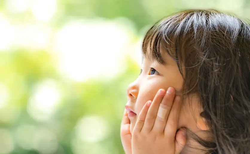 将来を見据える子ども