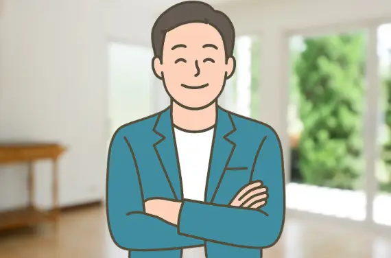 30代男性のイラスト
